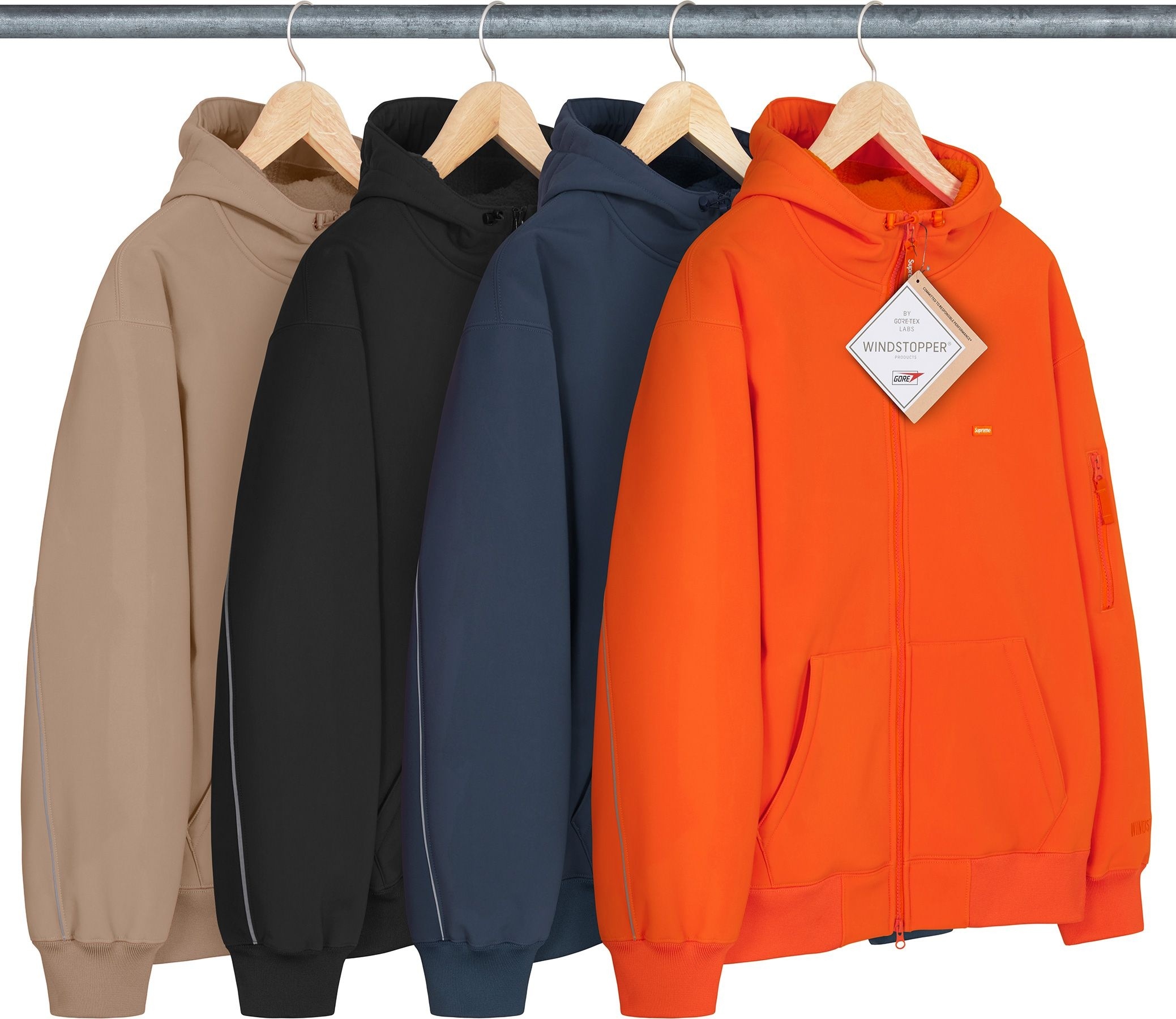 WINDSTOPPER® Zip Up Hooded Sweatshirt view 15